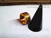 รูปย่อ แหวนถมทองลายไทย แบบแบน หน้ากว้าง 1 cm. โดยเครื่องถมนคร by green รูปที่1