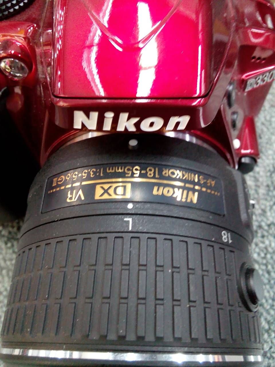 ขาย  nikon D3300 สีแดง รูปที่ 3