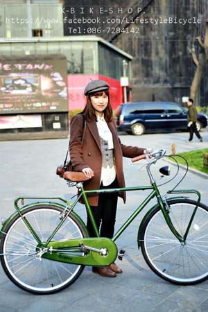 ลดราคา จักรยานโบราณคานคู่ จักรยานเก่า ราคาถูก รูปที่ 1