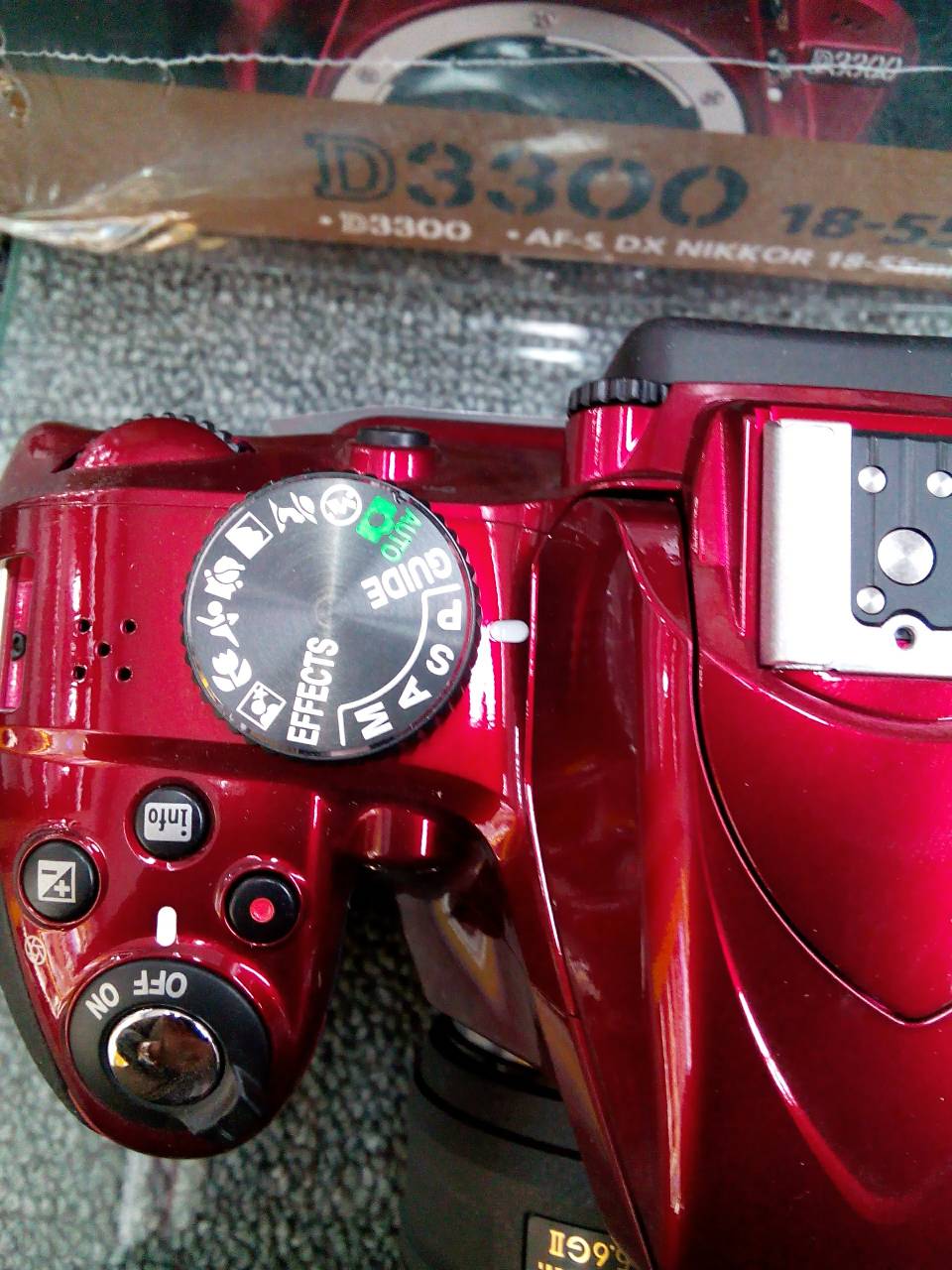 ขาย  nikon D3300 สีแดง รูปที่ 2