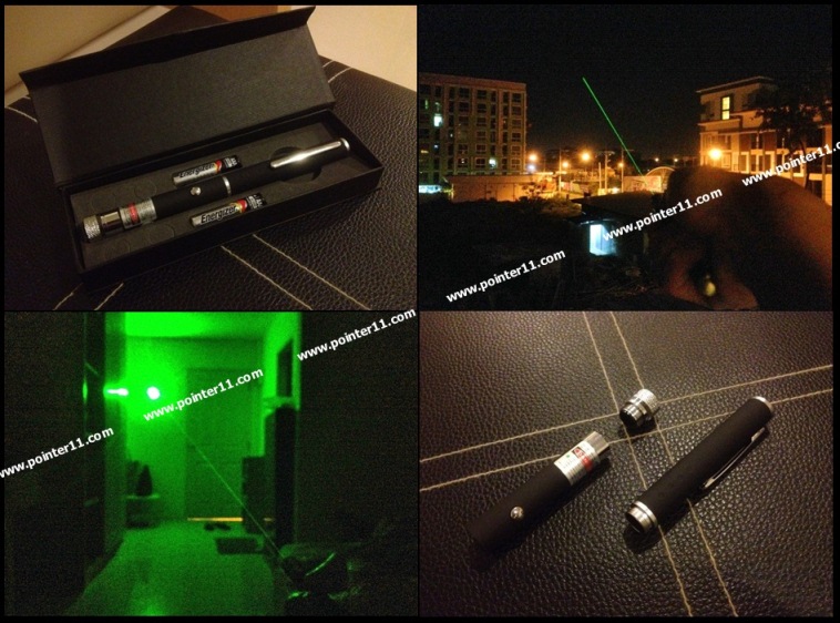 ขาย ปากกาเลเซอร์เขียว เลเซอร์เขียว เลเซอร์แรงสูง 1000mW 450บาท รูปที่ 1