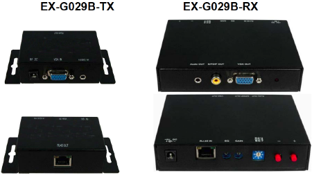 VGA & Audio over CAT5 Extender with RGB Delay Control รูปที่ 1