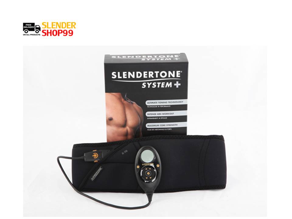 Slendertone System + เข็มขัดลดพุง กระชับหน้าท้อง ฟูกล้ามสร้างซิกแพก สำหรับผู้ชาย รูปที่ 1