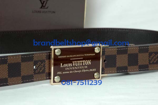 เข็มขัด  LV inventeur  สายหนังแท้งานสวย รูปที่ 3