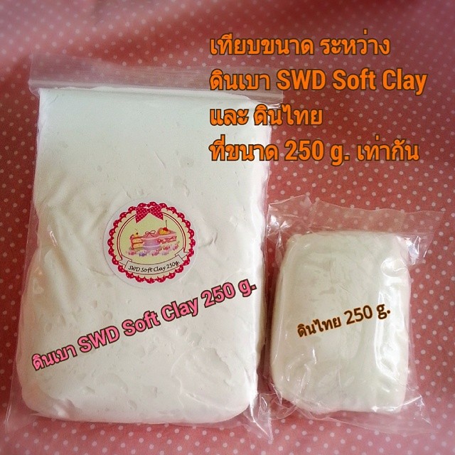 sweetdecoดินปั้น ดินเบา ดินไทย น้ำยาเรซิ่น วิปครีม ซอสราด งานปั้น อุปกรณ์งานปั้น รูปที่ 3
