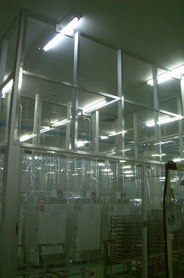 Accordion PVC Sheet ม่านชีทแบบพับเก็บ ของ DOFIX สำหรับห้องคลีนรูม โรงงาน รูปที่ 7