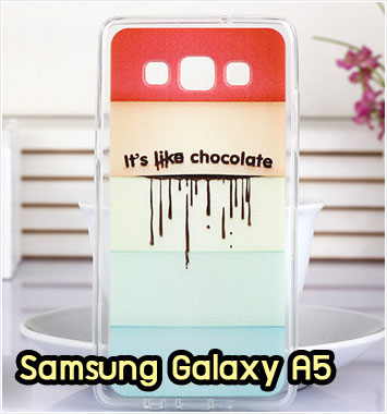 M1209-01 เคสซิลิโคน Samsung Galaxy A5 ลาย Chocolate รูปที่ 1