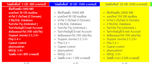 จดทะเบียนโดเมนเนมและโฮสติ้ง  ออกแบบเว็บไซต์และอบรมเว็บด้วยจูมลา รูปที่ 2
