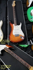 กีต้าร์ไฟฟ้า Fender american standard 40th Sunburst