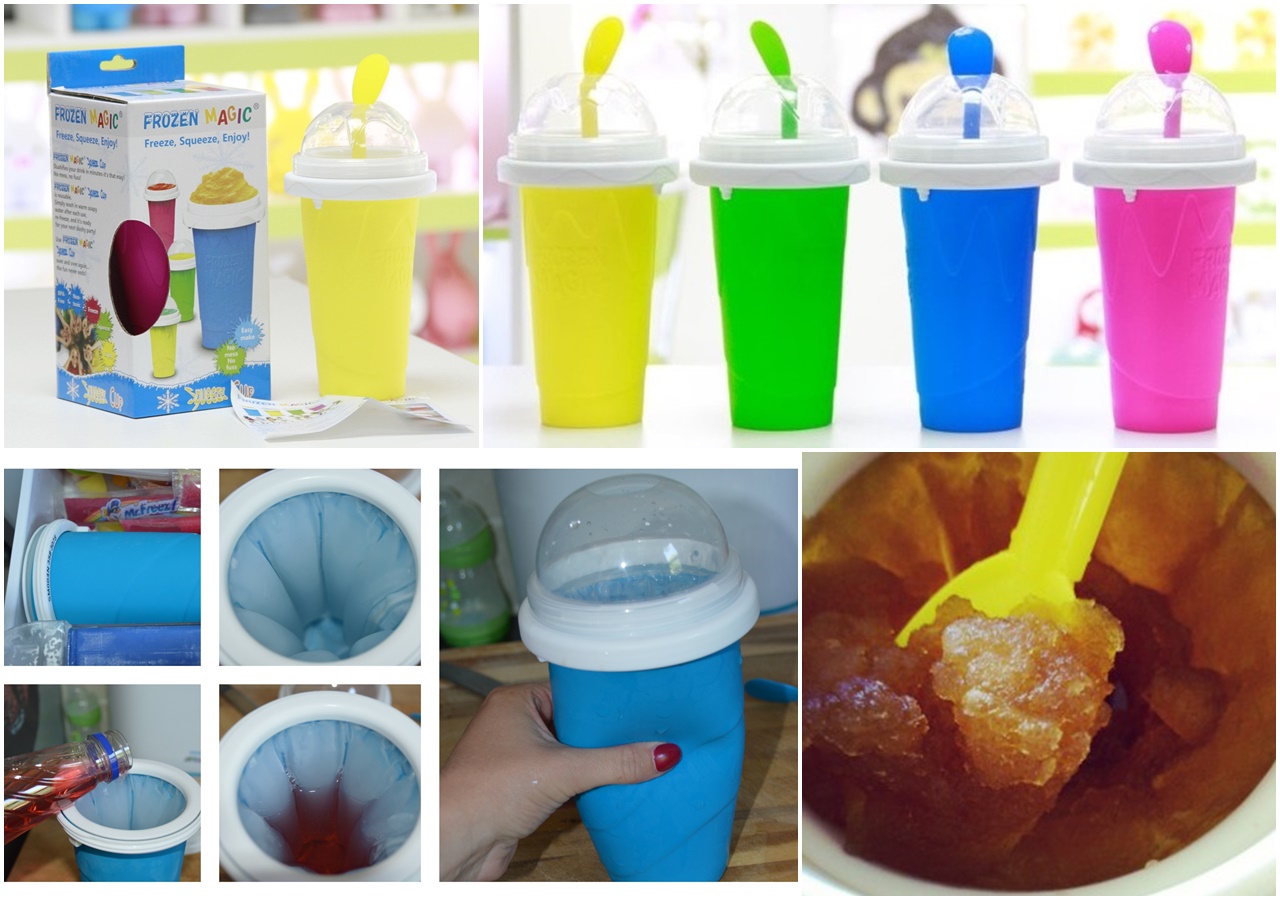 แก้วทำสเลอปี้รุ่นใหม่ล่าสุด ใช้งานดีกว่ารุ่นเดิม สินค้าพร้อมส่ง EMS ฟรี! ทั่วไทย รูปที่ 3