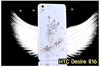 รูปย่อ M1258-06 เคสประดับ HTC Desire 816 ลาย Flower Angel รูปที่2