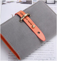 WL19-03 กระเป๋าใส่บัตรเครดิต สีเทาส้ม