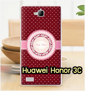 M755-26 เคสแข็ง Huawei Honor 3C ลาย Vintage รูปที่ 1