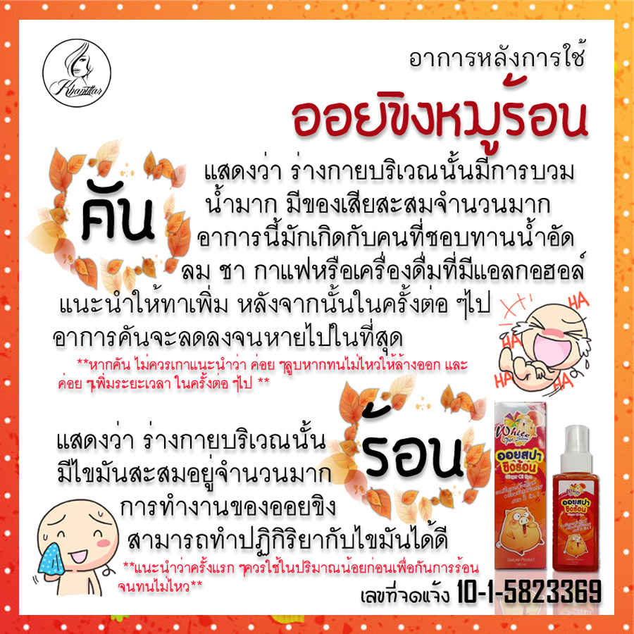 ปลีก-ส่ง ออยขิงหมูร้อน Ginger Oil Spa ลดพุง แขน ขา เรียว ไม่ต้องทาน ไม่ต้องนวด แค่ทา รูปที่ 6
