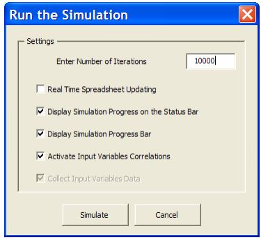 แบบจำลองทางการเงินและการตลาด Monte-Carlo Simulation in Excel รูปที่ 4