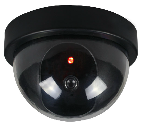กล้องวงจรปิดหลอกเหมือนจริง มีไฟกระพริบ DummyCamera CCTV ราคาถูก ไว้กันขโมย รูปที่ 1