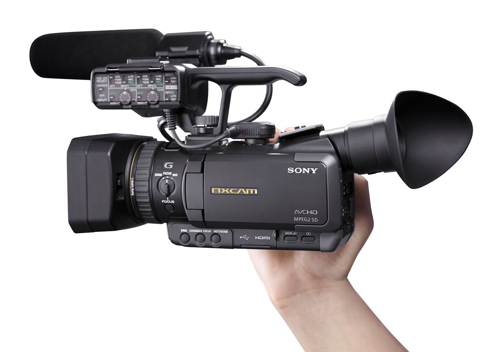 กล้องวิดีโอ SONY HXR-NX70P รูปที่ 1