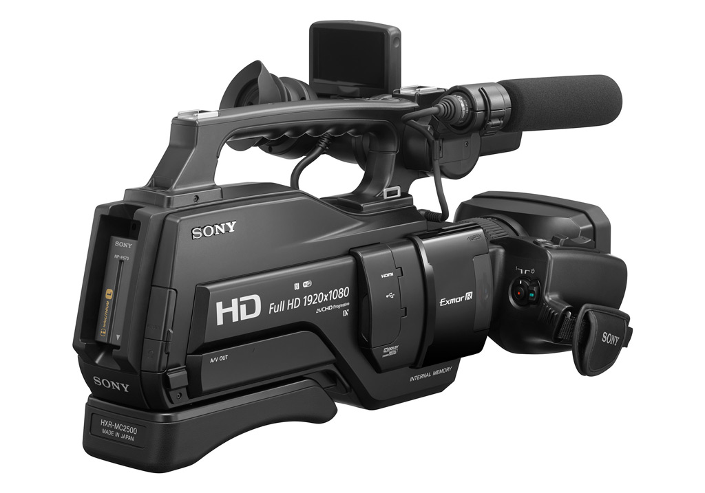 กล้องวิดีโอ ประทับบ่า รุ่นใหม่จาก โซนี่ Sony HXR-MC2500 รูปที่ 2