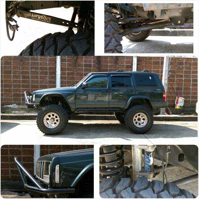 เจ้าของขายเอง Jeep Cherokee โฉมมน ปี 2000 ติดแก๊สและของแต่ง สภาพเยื่ยม พร้อมใช้ รูปที่ 1
