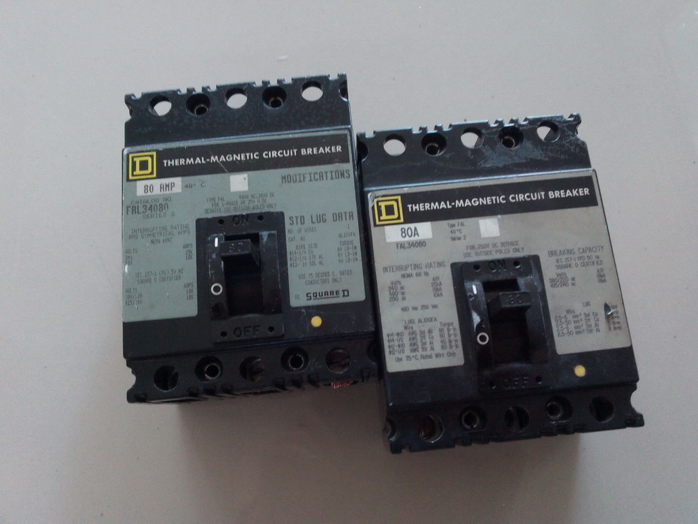 ขาย ลูกย่อย เซอร์กิต เบรกเกอร์ QOvs Circuit Breaker Schneider ชนิด 1-2-3 Pole มือสอง สภาพดี ราคาถูก รูปที่ 5