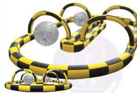 สนามซอฟบอลบก Zorb ball race track ขายเครื่องเล่นเป่าลม รูปที่ 2