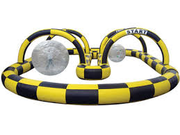 สนามซอฟบอลบก Zorb ball race track ขายเครื่องเล่นเป่าลม รูปที่ 3