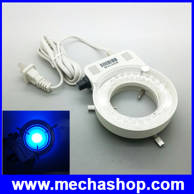 ไฟวงแหวน 56LED Ring Light ไฟวงแหวนกล้องMicroscope LED Ring Light Blue Light Microscope Light 56pcs (LER017) รูปที่ 1