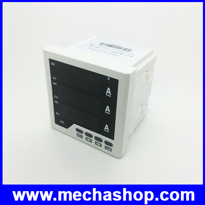 แอมป์มิเตอร์ มิเตอร์วัดกระแสไฟฟ้า 3 เฟส 220VAC 3phase RH-3AA33 digital ampere meter Display 0-9999A(AMP015) รูปที่ 1