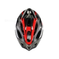 ขาย หมวกกันน็อคสำหรับนักปั่นจักรยาน สีดำ ลายสีแดง แบรนด์ Visor ขนาด size-L ราคาประหยัด (พร้อมส่ง)