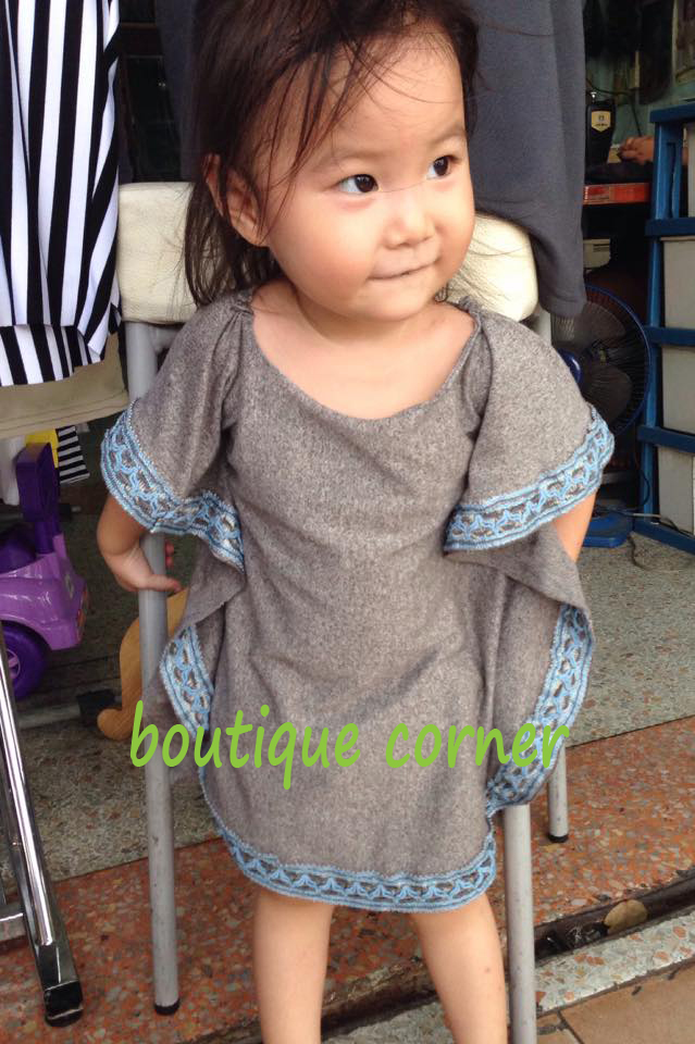 เสื้อแนวๆ แม่ลูก สไตล์โบฮีเมี่ยม รูปที่ 4