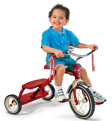 Radio Flyer Classic Red Dual Deck Tricycle จักรยานยอดฮิต นำเข้าจาก USA พร้อมส่ง รูปที่ 1