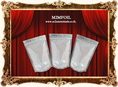 ซองซิปหน้าใส - หลังฟอยล์  มีซิปล๊อค ขนาด 5.5 x 9 นิ้ว (14.5 x 22.5 ซม.)