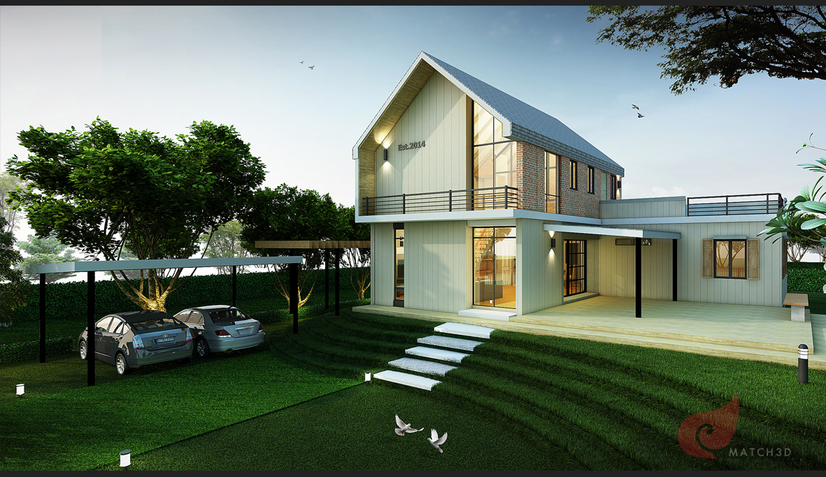 3d perspective รูปที่ 3