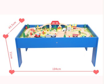 ของเล่นไม้ชุดโต๊ะรางรถไฟ 3250 บาท ส่งฟรี รูปที่ 6