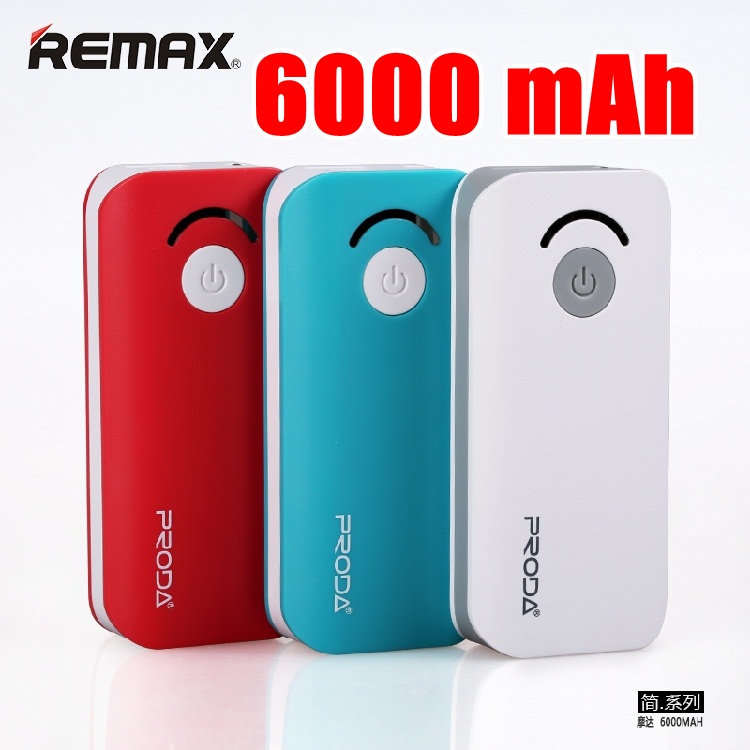 Remax Proda V3 Power bank แบตสำรอง  6000 mAh ของแท้ 100% รับประกัน 1 ปีเต็ม รูปที่ 1