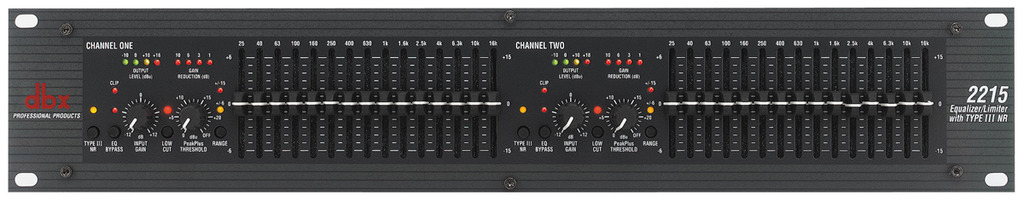 dbx 2215  EQUALYZER / LIMITER รูปที่ 2