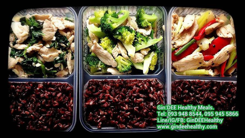 GinDEE Healthy Meals บริการจัดส่งอาหารตามสั่งเพื่อสุขภาพ หรืออาหารคลีน รูปที่ 1