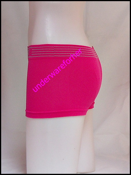 ชุดชั้นในผู้หญิง  CK BOXER  สีบานเย็น ขอบลายเส้น รูปที่ 2
