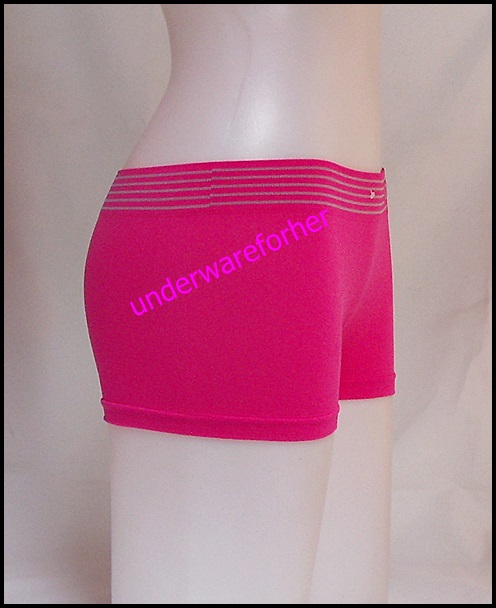 ชุดชั้นในผู้หญิง  CK BOXER  สีบานเย็น ขอบลายเส้น รูปที่ 3