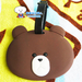 รูปย่อ แท็กห้อยกระเป๋าลายไลน์เฟรนด์ บราวน์และโคนี่ (LINE FRIEND Brown and Cony Luggage Tag) รูปที่3