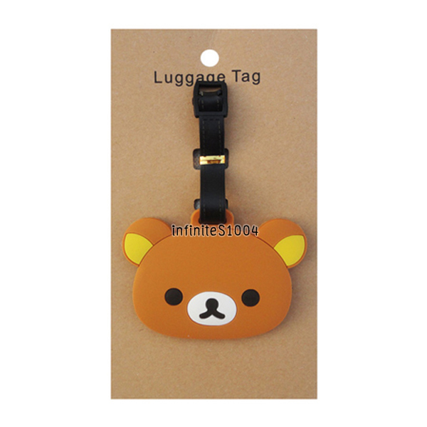 แท็กห้อยกระเป๋าลายรีลัคคุมะ (Rilakkuma Luggage Tag) รูปที่ 3