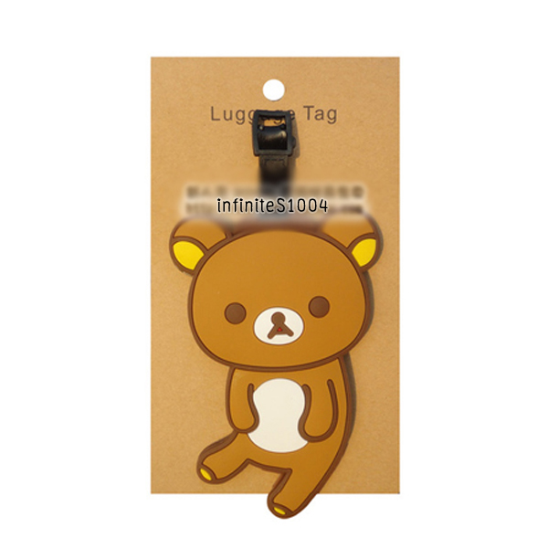 แท็กห้อยกระเป๋าลายรีลัคคุมะ (Rilakkuma Luggage Tag) รูปที่ 4