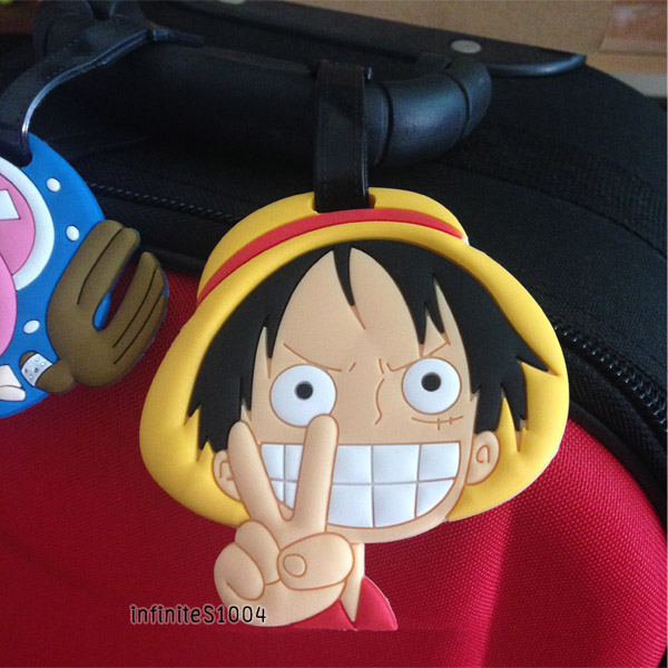 แท็กห้อยกระเป๋าลายลูฟี่และช็อปเปอร์ จากวันพีช (One Piece Luffy and Chopper Luggage Tag) รูปที่ 3