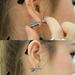 รูปย่อ ต่างหูรูปน็อต (Screw Stud Earrings) รูปที่1