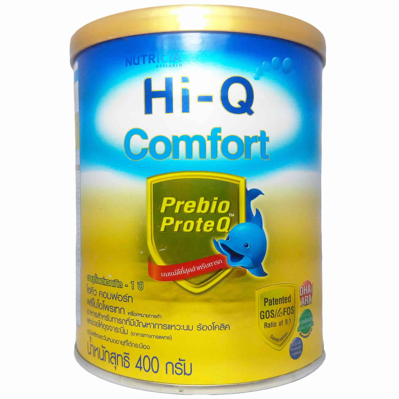 ขาย Dumex Hi-Q Comfort Prebio ProteQ ไฮคิว คอมฟอร์ท พรีไบโอโพรเทก 400 กรัม ซื้อ 1 แถม 1 รูปที่ 1