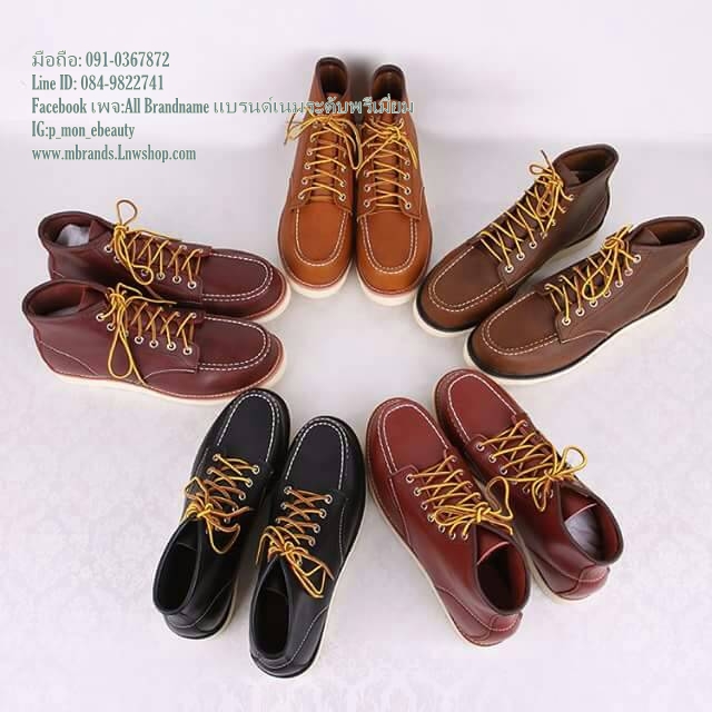 Red wing รองเท้าหนังแท้างาน TOP Mirror ราคาถูกที่สุด ส่งเร็ว รูปที่ 2