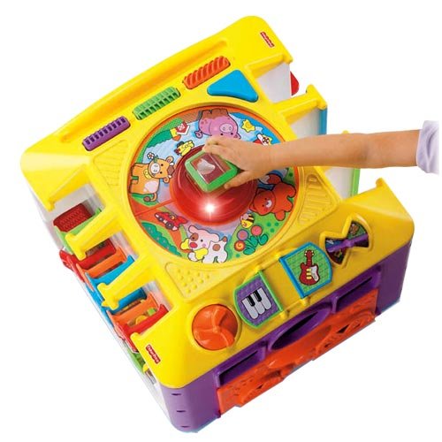 กล่องกิจกรรม Fisher price Peek a Block Incrediblock ของเล่นเสริมพัฒนการ ยอดฮิต รูปที่ 3