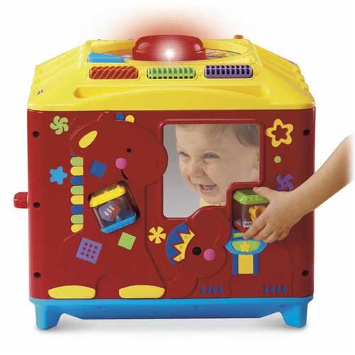 กล่องกิจกรรม Fisher price Peek a Block Incrediblock ของเล่นเสริมพัฒนการ ยอดฮิต รูปที่ 7