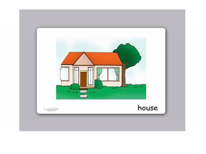 บัตรคำ ชุด สิ่งปลูกสร้าง สำหรับสอนภาษาอังกฤษ Buildings Flash Cards รูปที่ 6