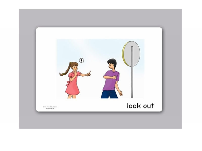 บัตรคำ ชุด กริยาวลี ชุดที่ 1 สำหรับสอนภาษาอังกฤษ Phrasal Verbs Flash Cards – Set 1 รูปที่ 5